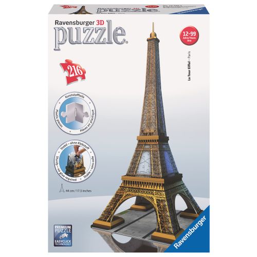 Ravensburger 3D Puzzle - Eiffelov Toranj (216 komada) slika 1