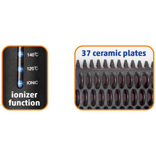 home Četka za ravnanje kose, 120 - 200 °C - HG HV 60 slika 2