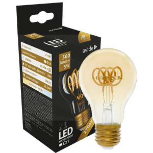 Avide Sijalica, LED 5W, E27, 2700K, 360°, 230V AC - Globe 5W E27