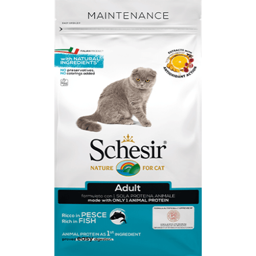 Schesir Cat Dry Riba 400 g slika 1