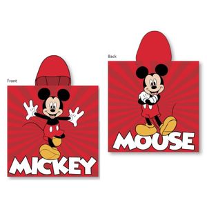 Disney Mickey microfibre poncho towel