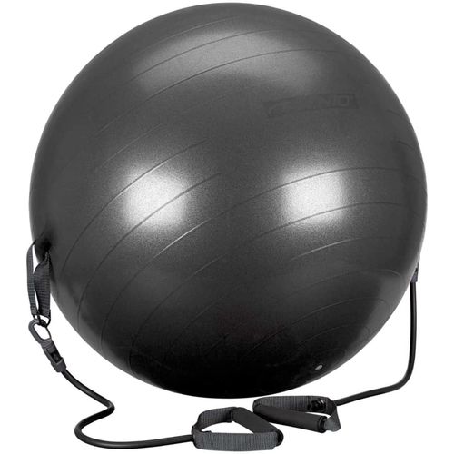 Avento lopta za vježbanje s trakama za otpor 65 cm crna 41TO-ZWG-65 slika 5