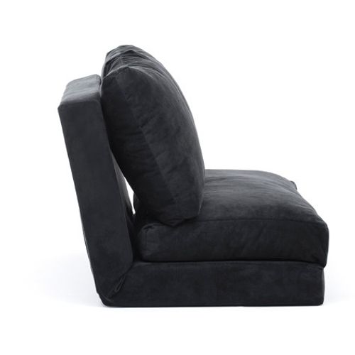 Taida - Black Black 2-Seat Sofa-Bed slika 3