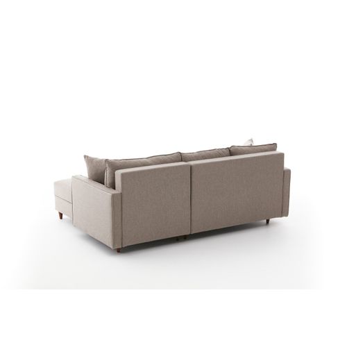 Atelier Del Sofa Kutna garnitura, Krem, Eva Right - Cream slika 9