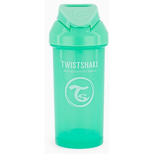 Twistshake bočica sa slamkom 360ml 6+m Pastel Green slika 2