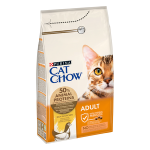 Cat Chow Adult, s piletinom, 1.5 kg