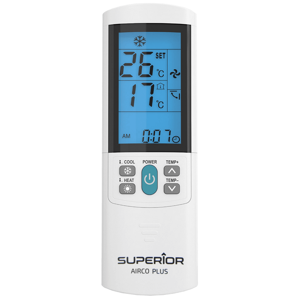 Superior Daljinski upravljač za klime, 2000 kodova, univerzalni - RC AirCo Plus slika 1