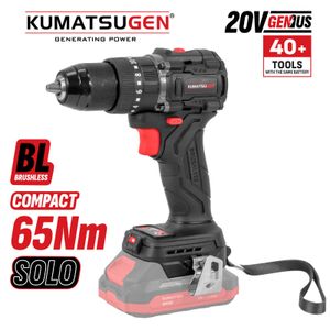 Kumatsugen KDC115 aku udarna bušilica solo, 20V 65Nm, BL motor
