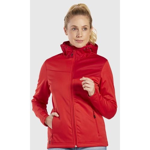 Ženska  Jakna Erima Softshell Performance Red/Ruby slika 3