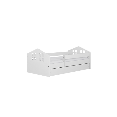 Drveni dječji krevet KACPER s ladicom - bijeli - 140*80cm slika 3