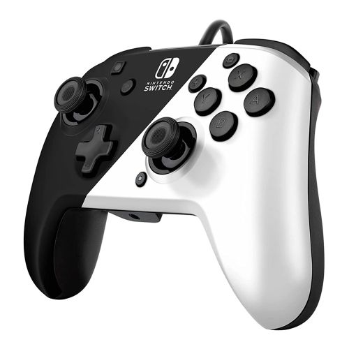 Nintendo Switch Faceoff Deluxe Controller + Audio - Black & White slika 2