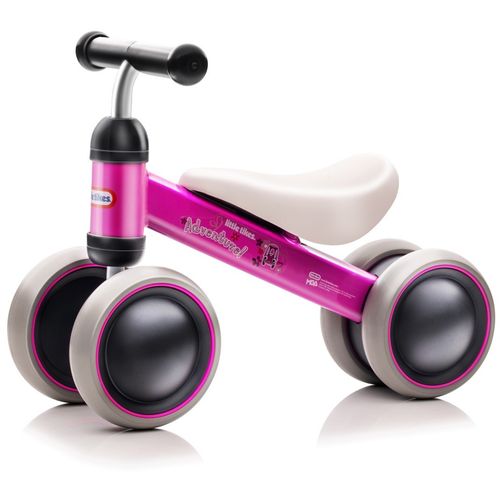Sun Baby dječji tricikl bez pedala rozo - crni slika 1