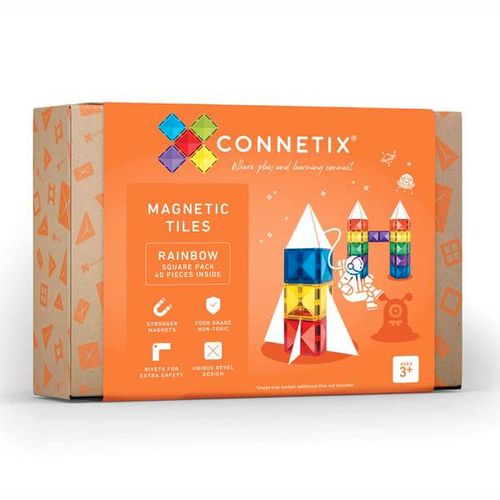 Connetix Magnetni konstruktor Square Pack 40 delova slika 7