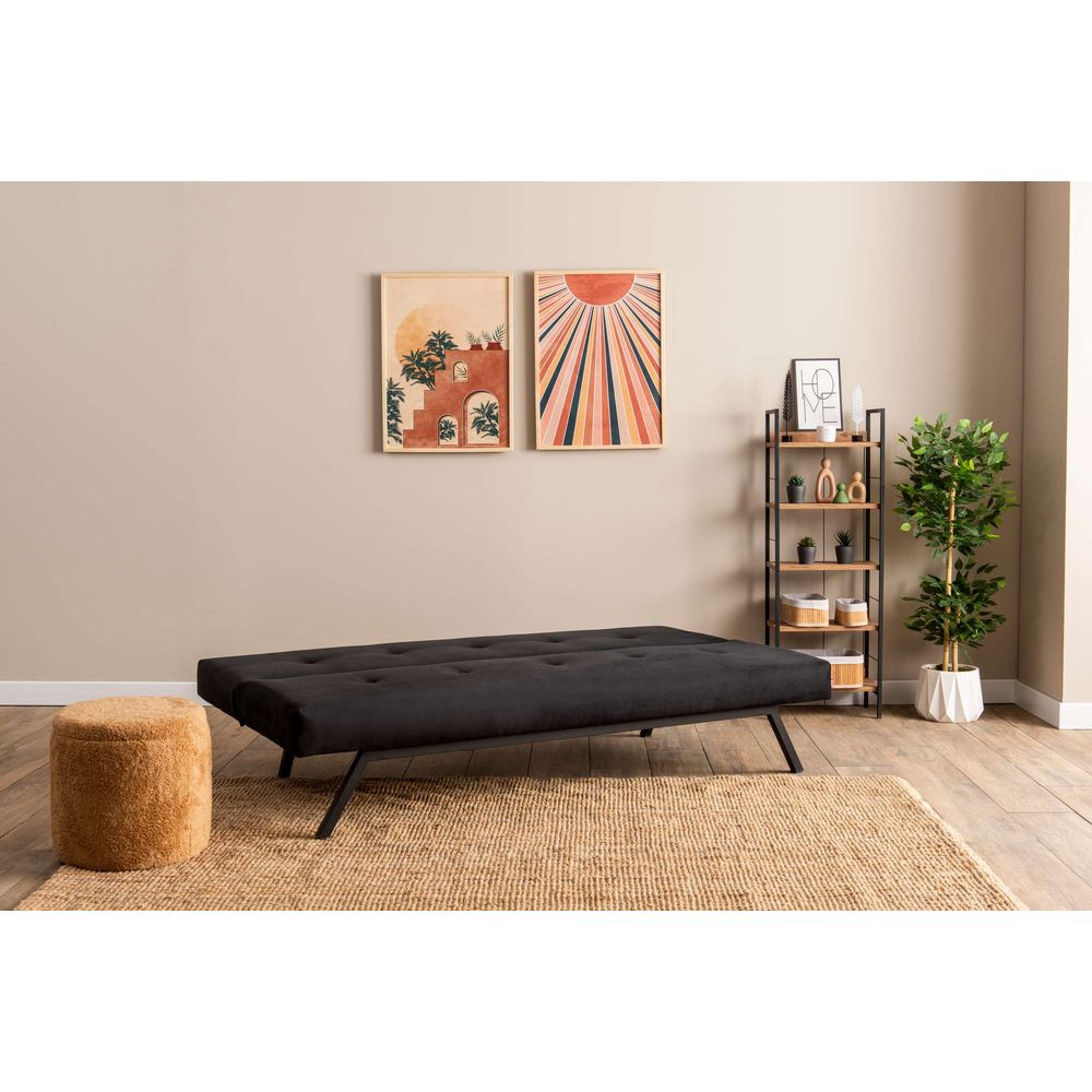 Sofa na razvlačenje Zola - Crna slika 3