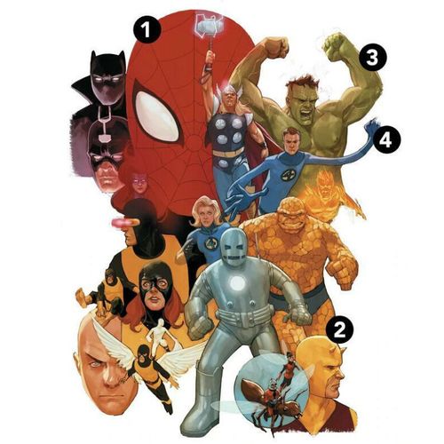 Marvel Avengers decorative vinyl slika 1