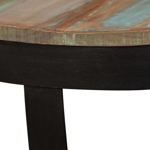 Bočni stolić od masivnog obnovljenog drva 60 x 40 cm slika 28
