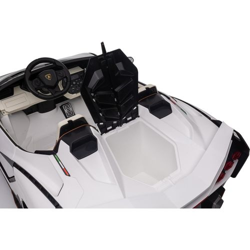 Licencirani auto na akumumulator Lamborghini SIAN 4x100W - dvosjed - bijeli slika 11