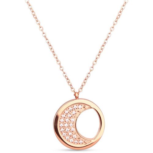 Vuch ženska ogrlica Rosegold moon slika 3