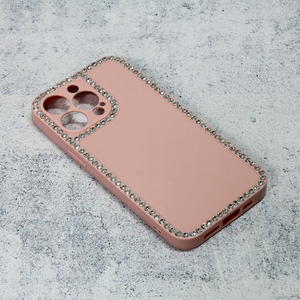 Torbica Frame Cirkon za iPhone 13 Pro 6.1 roze