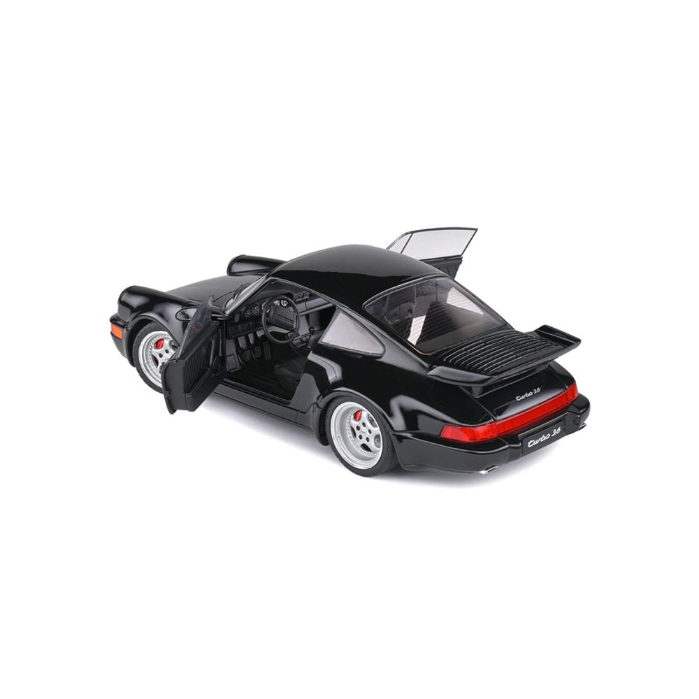 Solido Porsche 911 (964) Turbo - Black- 1993 1:18 slika 5