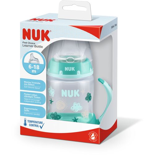 NUK čašica FC learner sa termometrom, silikon, 150 ml multicolor 10215335 slika 4