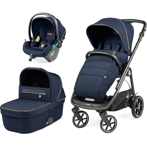 Peg Perego dječja kolica 3u1 Veloce Lounge Blue Shine Pagoda slika 1