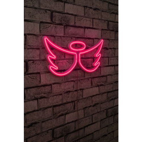 Wallity Ukrasna plastična LED rasvjeta, Angel - Pink slika 10