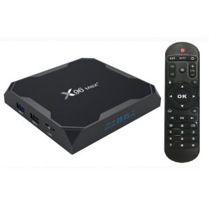 Smart TV BOX GEMBIRD GMB-X96 Max+ 2/16GB DDR3 S905X3 Quad/16GB DDR3 Mali G31MP 4K, KODI Android 9.0 (5962)