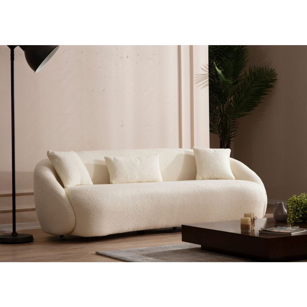 Sofa za 3 osobe Napoli - krem boja slika 1