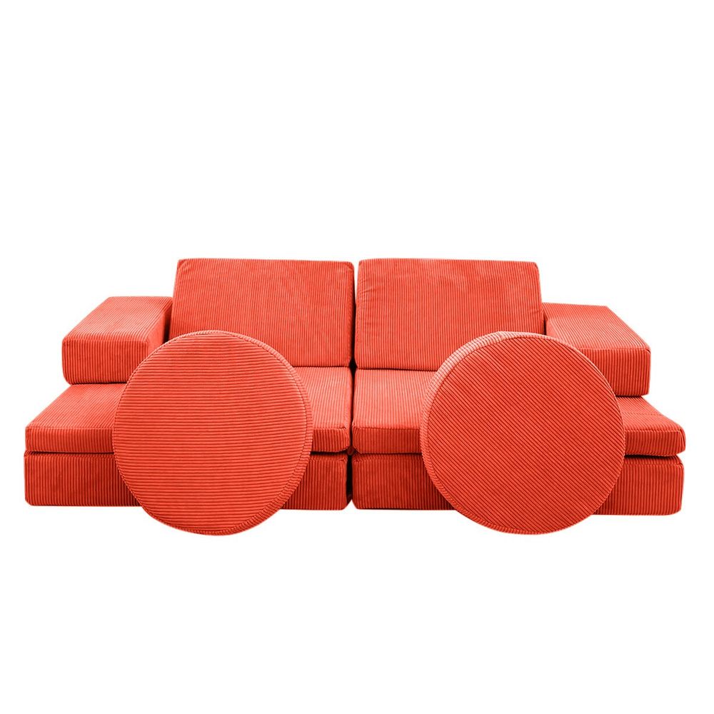 Dvosjed-krevet Puzzle - Orange Orange slika 8