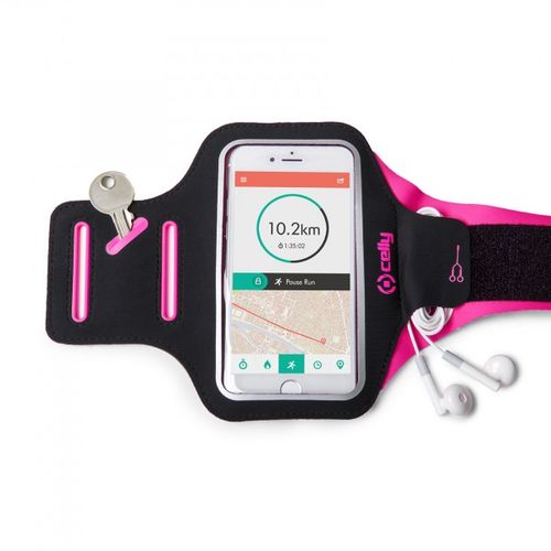 CELLY Sportska futrola ARMBAND za mobilni telefon u PINK boji slika 3