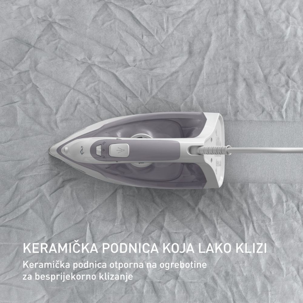 Tefal parno glačalo FV2C43E0 Steam Iron Virtuo 30 slika 5