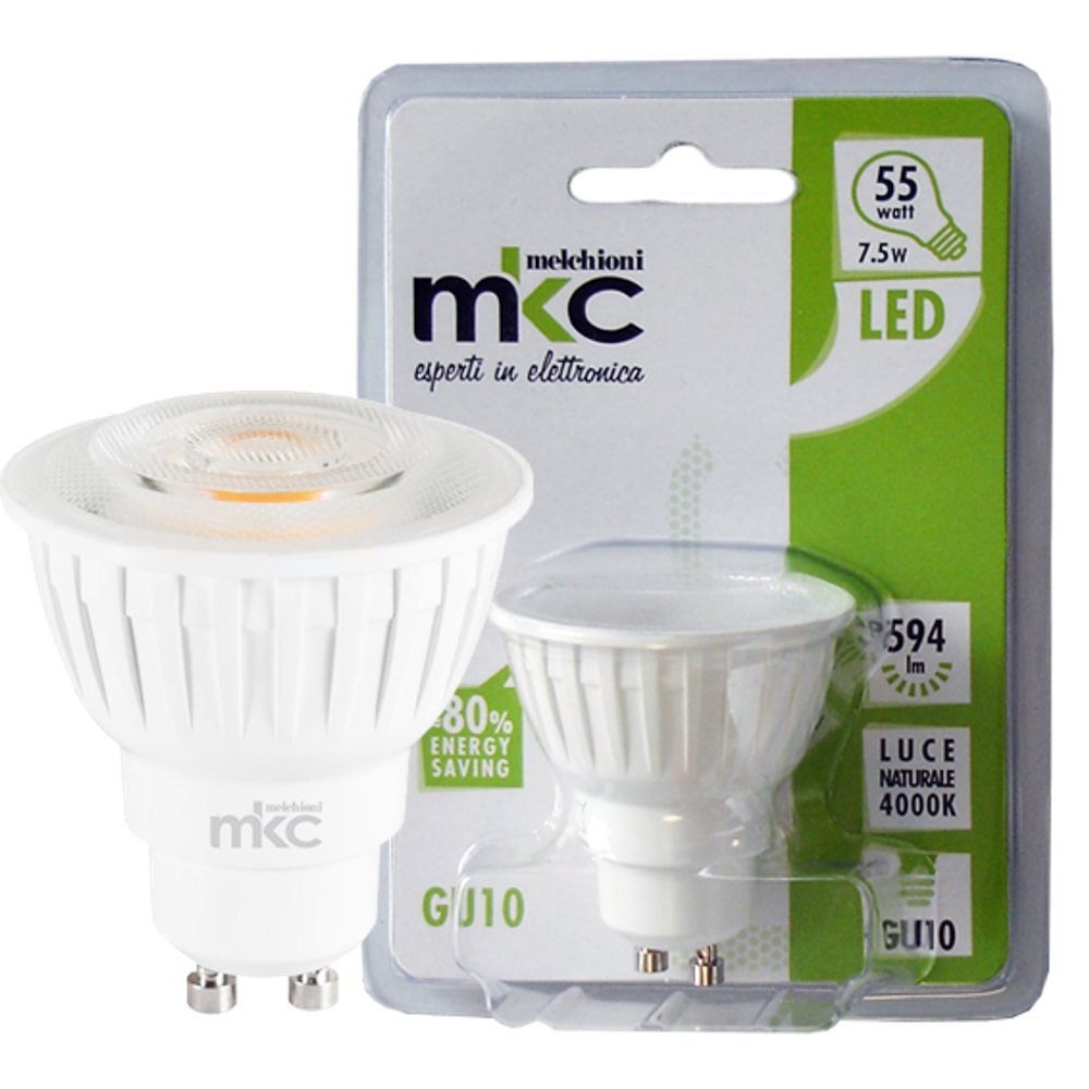 MKC Sijalica,LED 7.5W, 220V AC, 100° prirodno bijela svjetlost - LED MR-GU10/7.5W-N slika 1