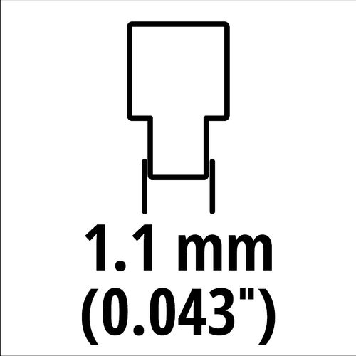Einhell  Rezervni lanac 20 cm, 1,1 33T 3/8 za FORTEXXA 18/20 TH, GC-LC 18/20 Li T, GC-EC 7520 T slika 3