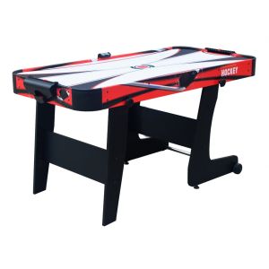 Stol za stolni hokej AirHockey 152x74x80 cm - crveni