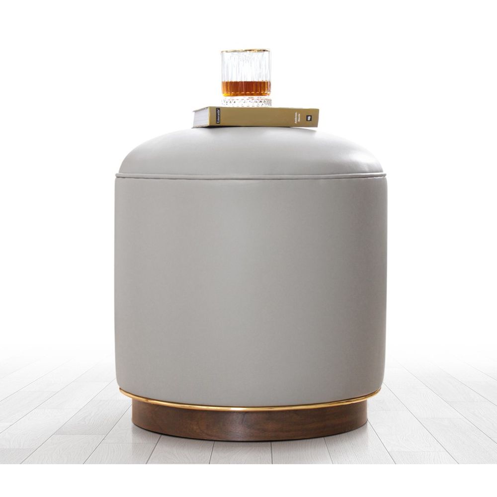 Milotte - Sivi Pouf slika 1