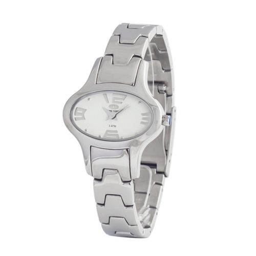 Ženski sat Time Force TF2635L-04-1 (Ø 36 mm) - Srebrni Elegantan Ručni Sat slika 1