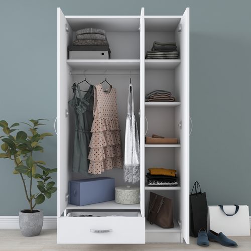 BA102 - 1867 White Wardrobe slika 4