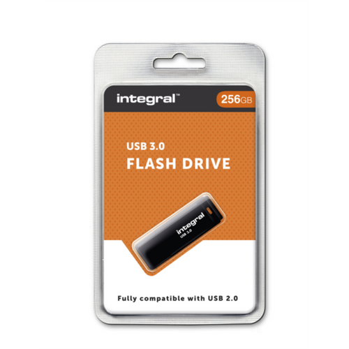 INTEGRAL BLACK USB 3.0 memorijski stick 256GB slika 2