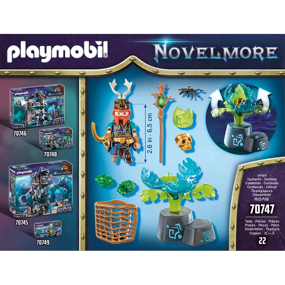 Playmobil Novelmore 70747 Biljni čarobnjak Violet Vala slika 5