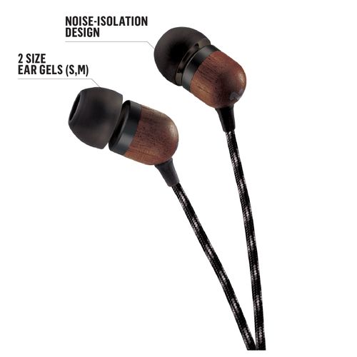 House of Marley In-ear Slušalice Smile Jamaica, Signature Black slika 4