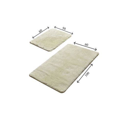 Colors of - Ecru Ecru Bathmat Set (2 Pieces) slika 3