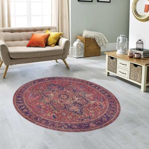 Tepih Blues Chenille - Claret Red AL 162, Višebojni (150 cm) - izložbeni artikl (oštećenja ambalaža)