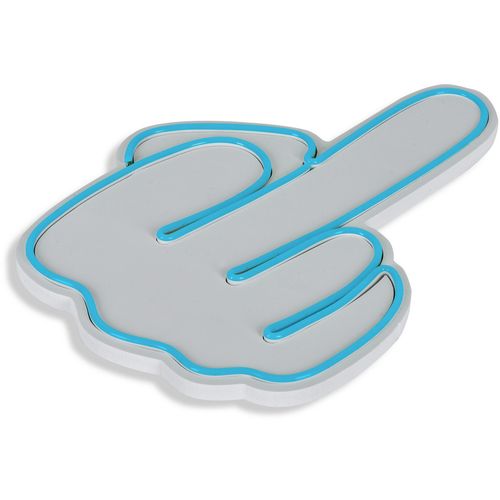 Wallity Ukrasna plastična LED rasvjeta, Middle Finger - Blue slika 14