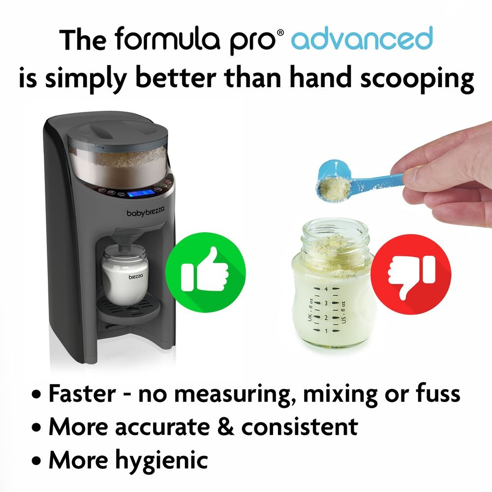Baby Brezza Uređaj za pripremu adaptiranog mlijeka Formula Pro Advanced, Charcoal slika 5