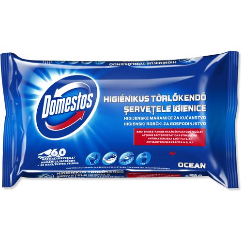 Domestos higijenske maramice za kućanstvo / Ocean  60/1 slika 1