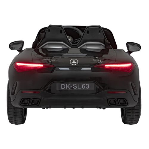 Licencirani auto na akumultor Mercedes  Benz AMG SL63 - crni slika 6