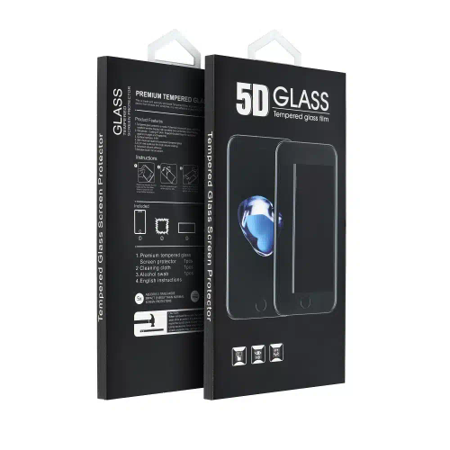 5D Full Glue Tempered Glass - za Xiaomi Redmi Note 10 5G crno slika 1