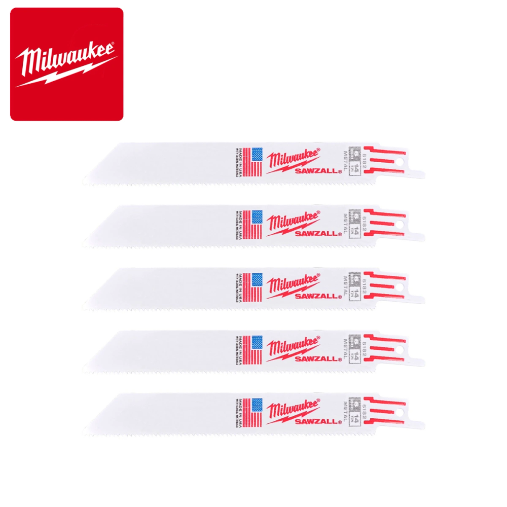 Milwaukee List Sabljaste Pile Metal/Inox/Aluminijum 150 Mm 5/1 slika 1
