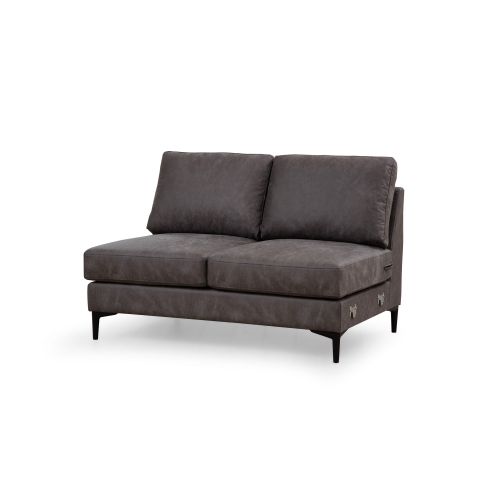 Atelier Del Sofa Kutna garnitura, Antracit, Porto Corner (CHL-02-C-EOT) - Anthracite slika 7